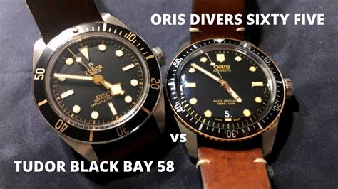 oris diver 65 vs tudor black bay|tudor oris vs black bay.